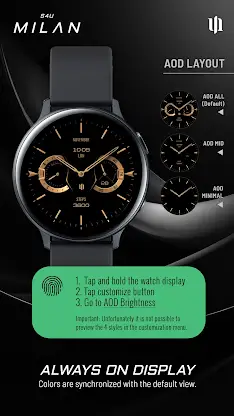 S4U Milan - Luxury watch face screenshot 7