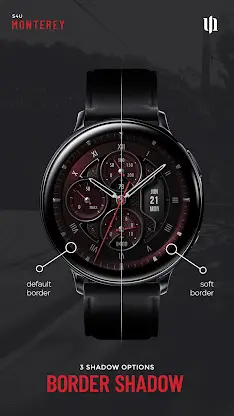 S4U Monterey analog watch face screenshot 3
