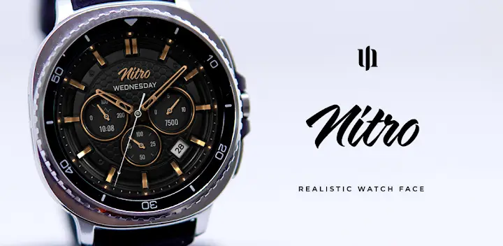 S4U Nitro - Classic watch face — Android app banner
