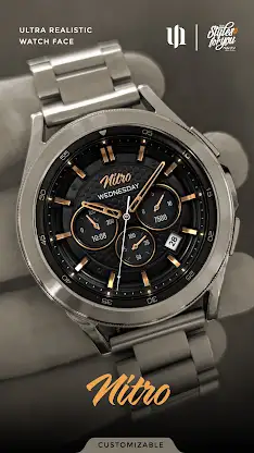 S4U Nitro - Classic watch face screenshot 1
