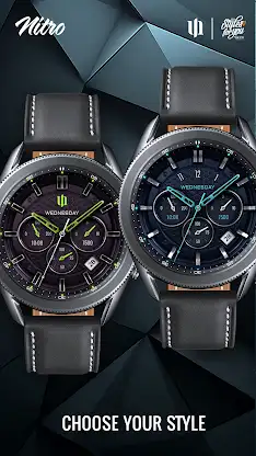 S4U Nitro - Classic watch face screenshot 2