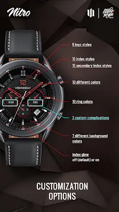S4U Nitro - Classic watch face screenshot 7