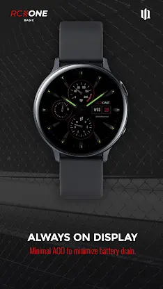 S4U RC ONE - Basic watch face screenshot 2