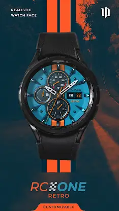 S4U RC ONE - Retro watch face screenshot 1