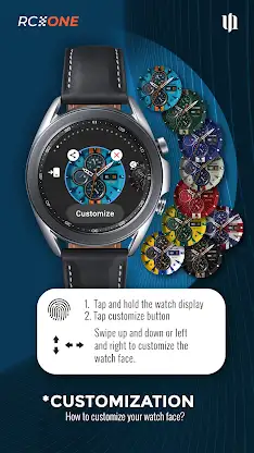 S4U RC ONE - Retro watch face screenshot 7
