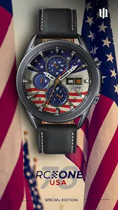 S4U RC ONE - USA watch face screenshot 1