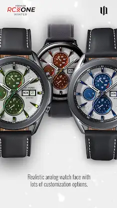 S4U RC ONE Winter watch face screenshot 2