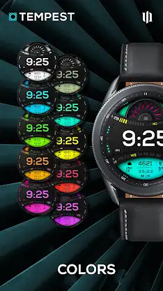 S4U Tempest digital watch face screenshot 4