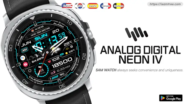 SamWatch AD Neon IV screenshot 1