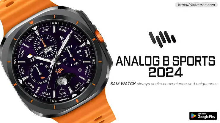 SamWatch Analog B Sports 2024 screenshot 1