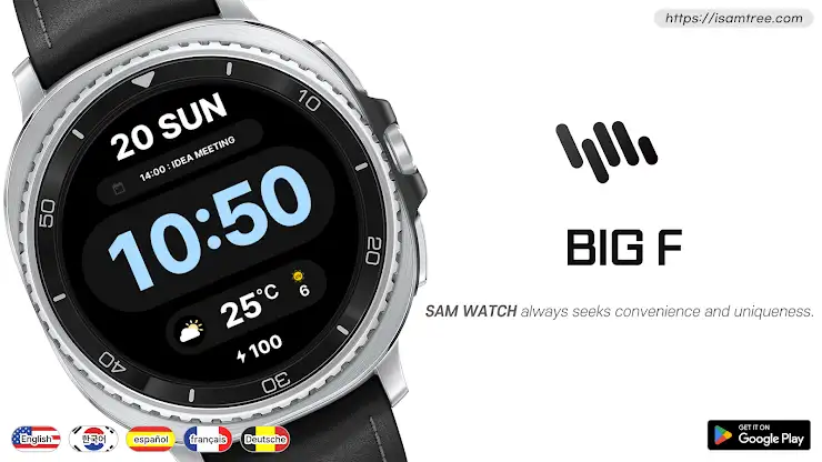 SamWatch BIG F screenshot 1
