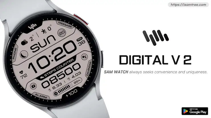 SamWatch Digital V 2 screenshot 1