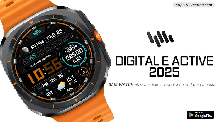 SamWatch Digital E Active 2025 screenshot 1