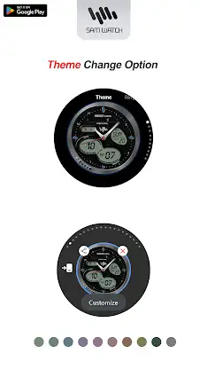 SamWatch Digital Metal Wave screenshot 4