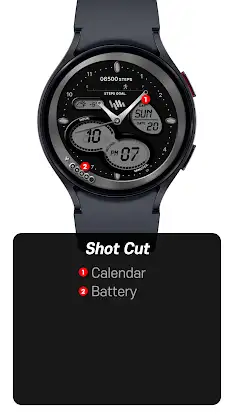 SamWatch Digital Metal Wave screenshot 3