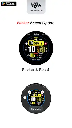 SamWatch Digital Neon 1 screenshot 5