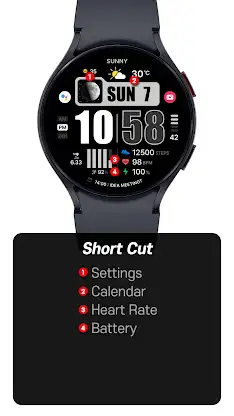 SamWatch Digital Neon 1 screenshot 3