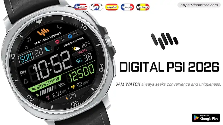 SamWatch Digital Psi 2026 screenshot 1