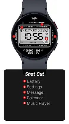 SamWatch Digital Shu 7 screenshot 3