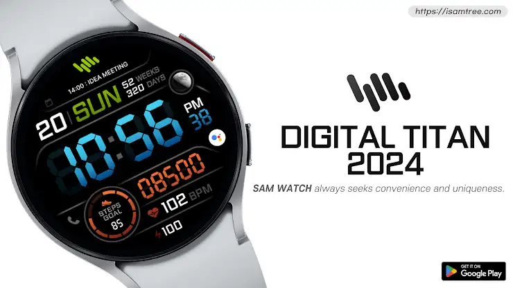 SamWatch Digital Titan 2024 screenshot 1