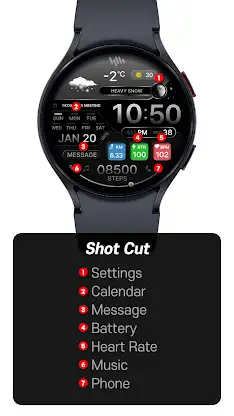 SamWatch Digital Weather 4 screenshot 3