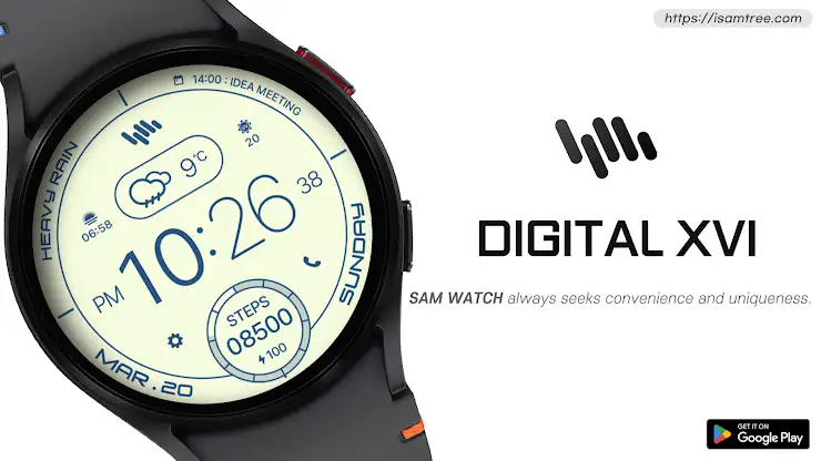 SamWatch Digital XVI screenshot 1