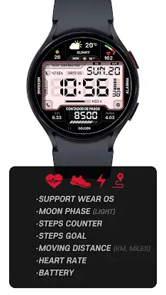 SamWatch Digital XXV screenshot 2