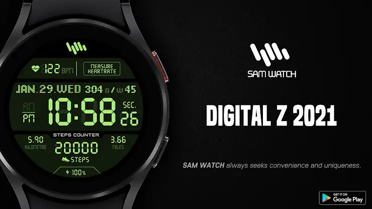 SamWatch Digital Z 2021 screenshot 1