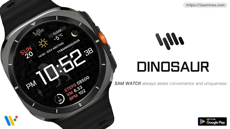 SamWatch Dinosaur screenshot 1