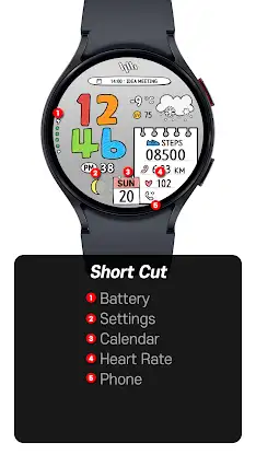 SamWatch Doodle Weather 3 screenshot 3