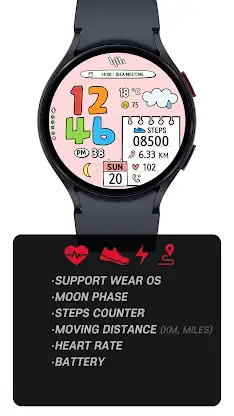 SamWatch Doodle Weather 3 screenshot 2