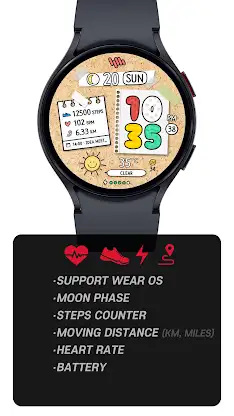 SamWatch Doodle Weather 4 screenshot 2