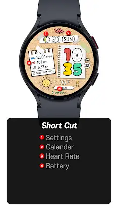 SamWatch Doodle Weather 4 screenshot 3