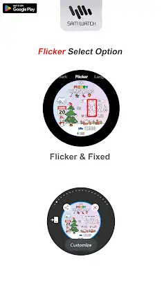 SamWatch Doodle Weather Winter screenshot 6