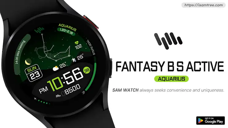 SamWatch Fantasy BsA Aqr screenshot 1