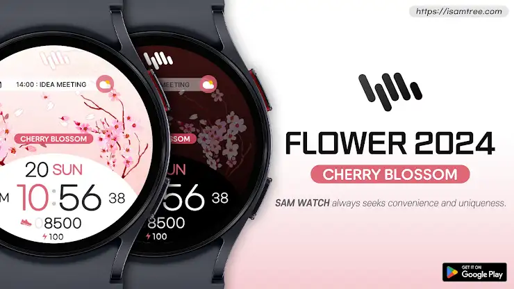 SamWatch Flower 2024 C.B screenshot 1