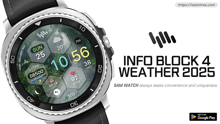 SamWatch InfoBlock 4 WX 2025 screenshot 1