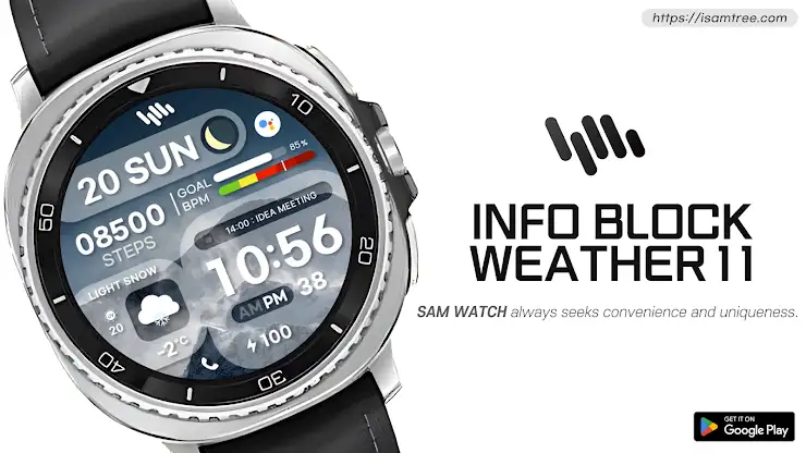 SamWatch InfoBlock Weather 11 screenshot 1