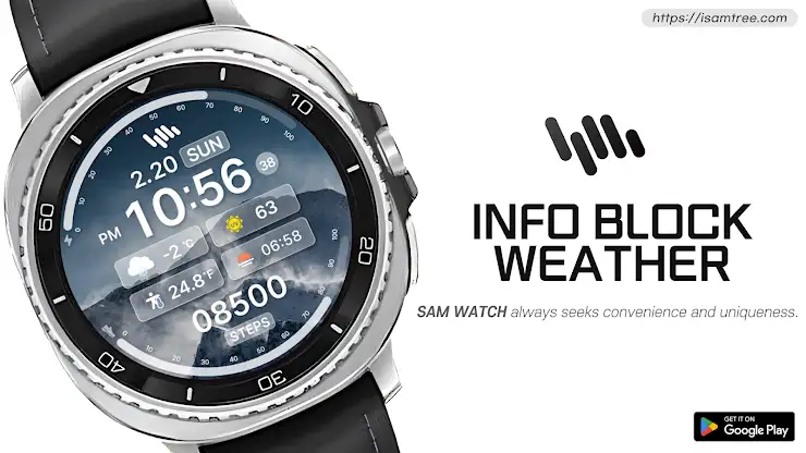 SamWatch InfoBlock Weather screenshot 1
