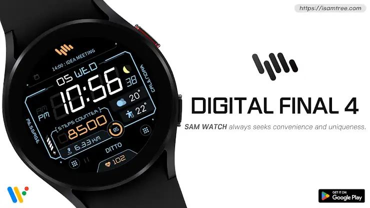 SamWatch Digital Final 4 screenshot 1
