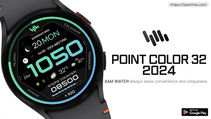 SamWatch PointColor 32 2024 screenshot 1