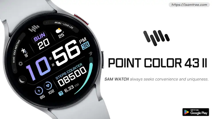 SamWatch PointColor 43 II screenshot 1