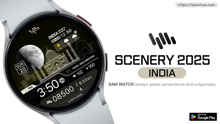 SamWatch Scenery 2025 India screenshot 1
