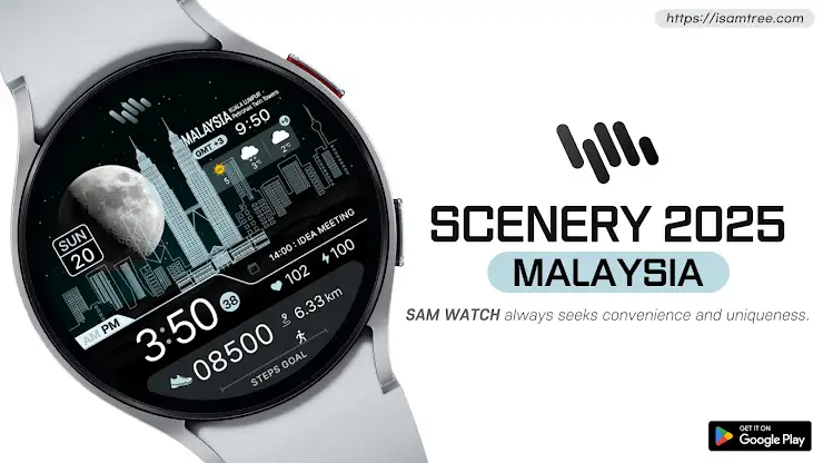 SamWatch Scenery 2025 Malaysia screenshot 1