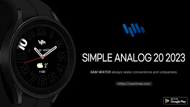 SamWatch Simple Analog 20 2023 screenshot 1