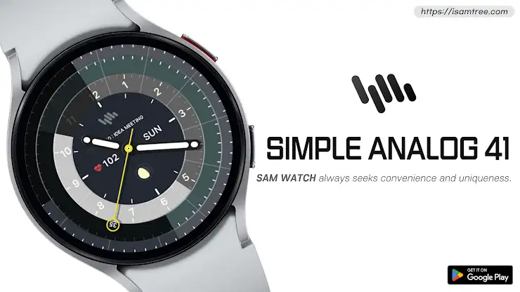 SamWatch Simple Analog 41 screenshot 1