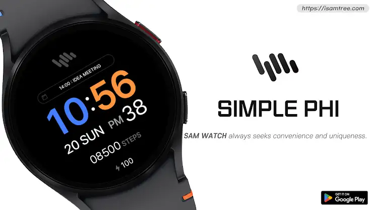 SamWatch Simple Phi screenshot 1