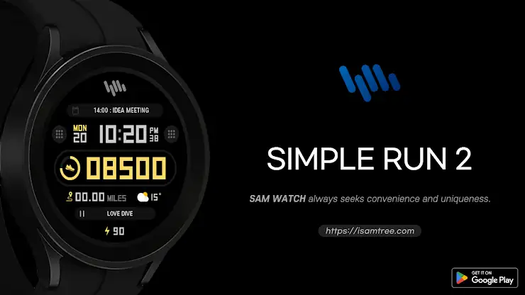 SamWatch Simple Run 2 screenshot 1
