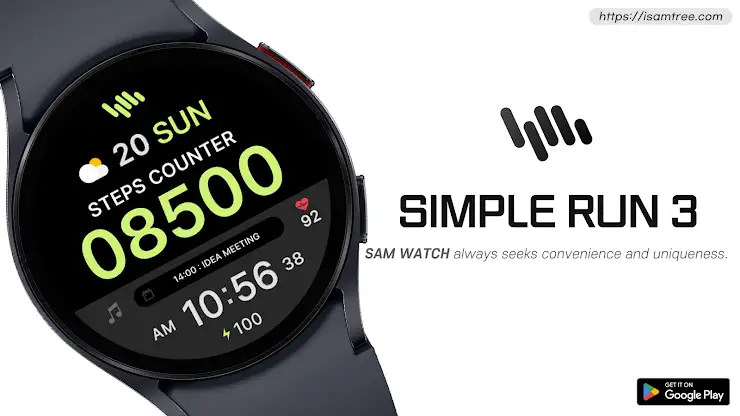 SamWatch Simple Run 3 screenshot 1
