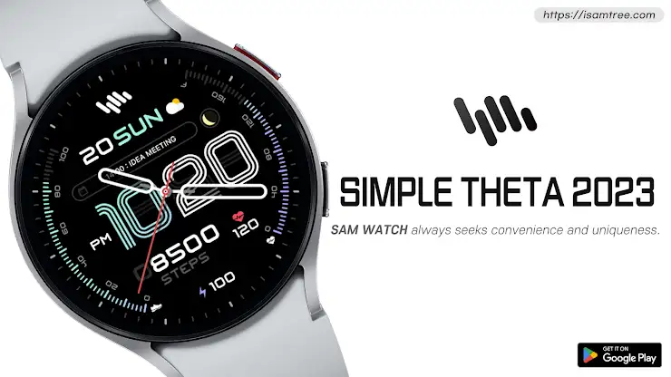SamWatch Simple Theta 2023 screenshot 1